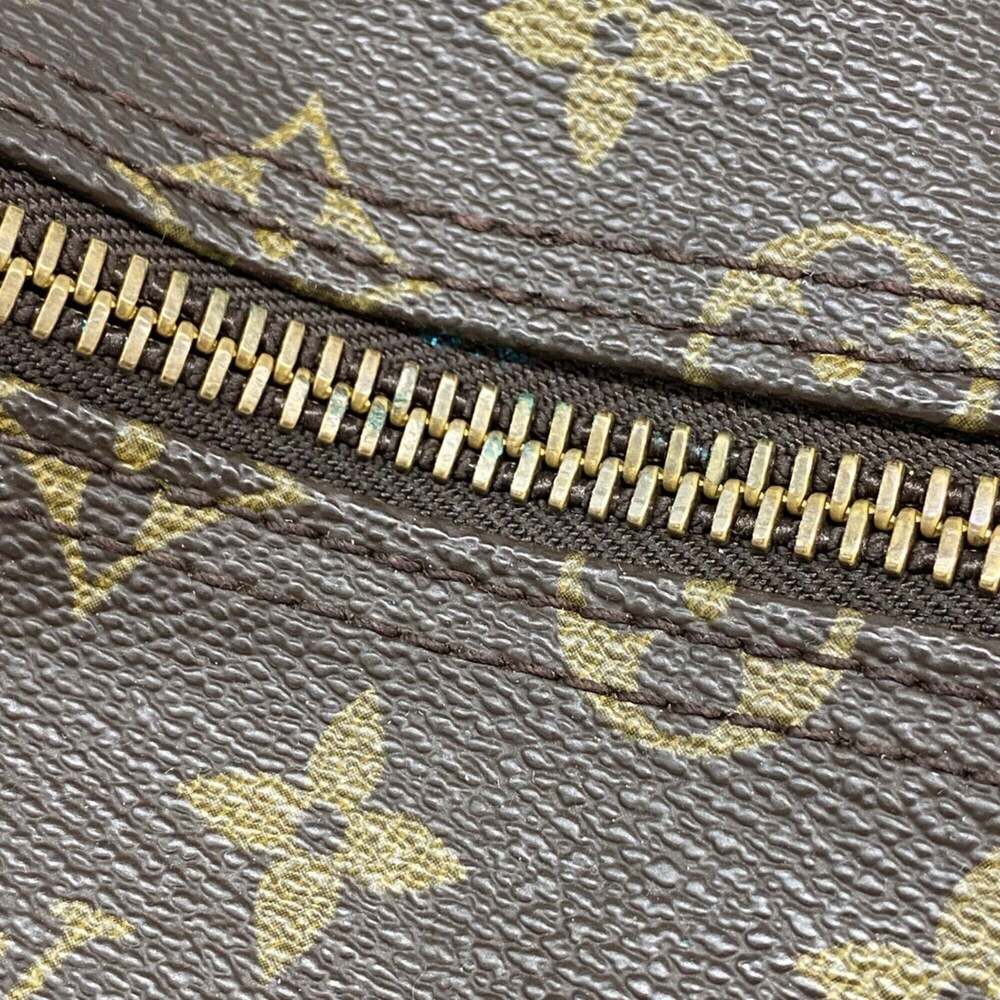 LOUIS VUITTON Brown Monogram Keepall 55 Boston Bag - Picture 10 of 11